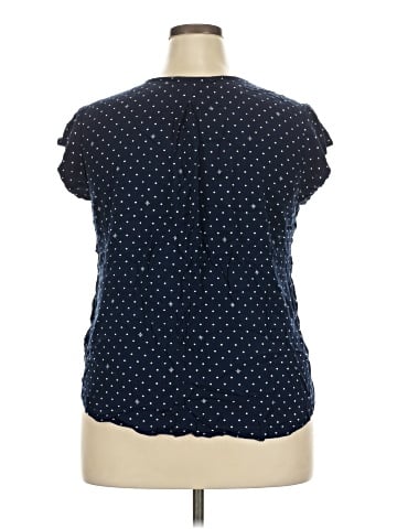 Liz Claiborne Short Sleeve Blouse (view 2)