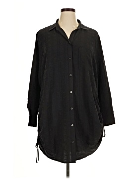 Time And Tru 3/4 Sleeve Button Down Shirt