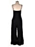 J.Crew 100% Linen Solid Black Jumpsuit Size 2 - photo 2