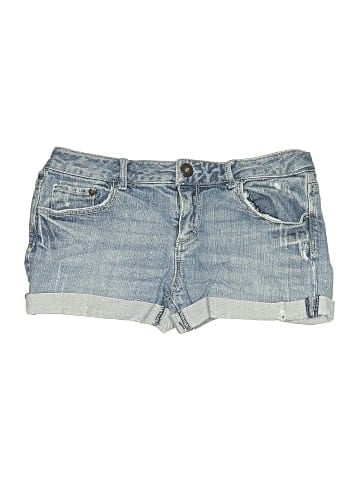 Pink Denim Shorts (view 1)