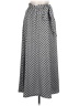 NY Collection Houndstooth Gray Casual Skirt Size L - photo 1