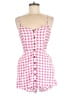 Zara Checkered-gingham Pink Romper Size M - photo 1