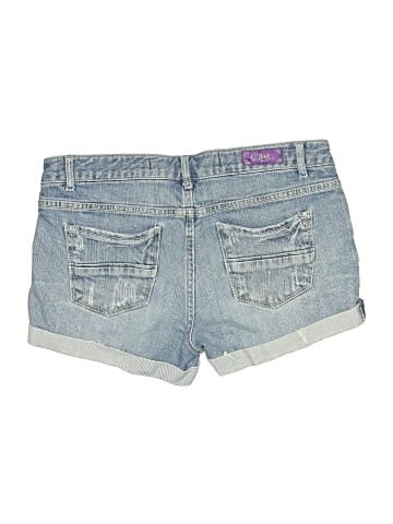 Pink Denim Shorts (view 2)