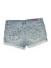 C Pink Blue Denim Shorts Size 5 - photo 2