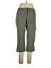 Eddie Bauer 100% Polyester Green Cargo Pants Size 14 - photo 1