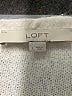 Ann Taylor LOFT Color Block Ivory Pullover Sweater Size L - photo 7