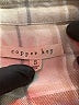 Copper Key Plaid Tan Long Sleeve Button-Down Shirt Size S - photo 7