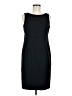 Nine West Solid Black Cocktail Dress Size 6 - photo 1