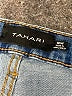 Tahari Solid Blue Jeans Size 18 - photo 7