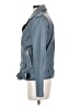 Walter Baker 100% Leather Blue Leather Jacket Size S - photo 5