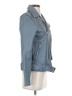 Walter Baker 100% Leather Blue Leather Jacket Size S - photo 4