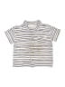 easy-peasy 100% Cotton Stripes Ivory Short Sleeve Button-Down Shirt 18-24 MO / 24 MO - photo 1