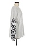 Pink Lily Gray Long Sleeve Top Size M - photo 4