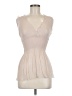 Bebe Ivory Sleeveless Blouse Size M - photo 1