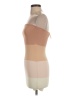Superdown Color Block Tan Cocktail Dress Size S - photo 5