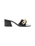 Qupid Black Sandals Size 7 1/2 - photo 1