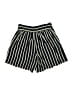H&M 100% Viscose Stripes Gold Shorts Size 4 - photo 2