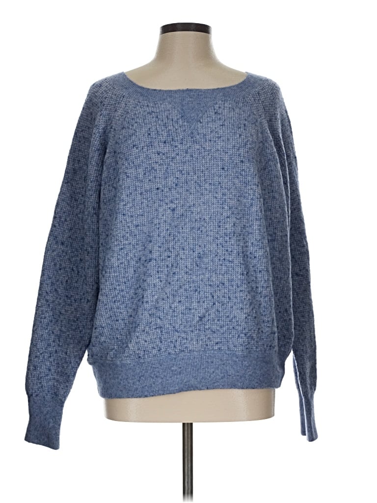 Pre-owned Jcrew Pullover Sweater In Blue