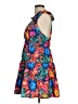 Cupshe Tropical Orange Cocktail Dress Size M - photo 5