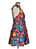 Cupshe Tropical Orange Cocktail Dress Size M - photo 4