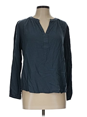 Ann Taylor LOFT Outlet Long Sleeve Blouse (view 1)