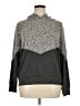 Kaileigh Animal Print Gray Pullover Sweater Size XL - photo 1