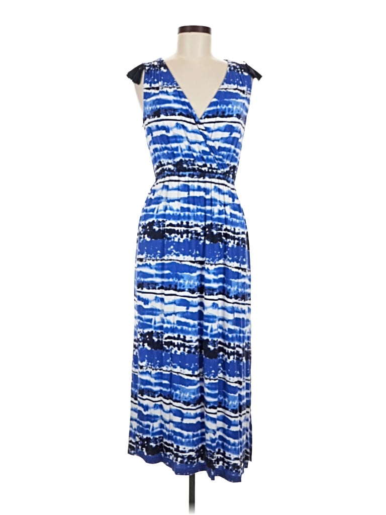 Pre-owned Nautica Casual Dress In Blue