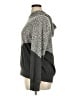 Kaileigh Animal Print Gray Pullover Sweater Size XL - photo 5