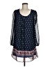 My Michelle 100% Polyester Paisley Blue Casual Dress Size M - photo 1