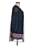 My Michelle 100% Polyester Paisley Blue Casual Dress Size M - photo 4