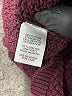 Lety & Me Burgundy Pullover Sweater Size S - photo 5