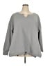 The Sweatshirt Project by French Laundry Gray Pullover Sweater Size 2X - photo 1