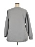 The Sweatshirt Project by French Laundry Gray Pullover Sweater Size 2X - photo 2