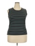 Covington Teal Sleeveless T-Shirt Size 18 - photo 1