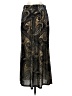 Susan Graver Paisley Black Formal Skirt Size S - photo 2