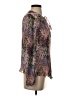 Ted Baker London 100% Polyester Purple Long Sleeve Blouse Size 4 (1) - photo 4