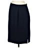 J.Crew 100% Polyester Solid Blue Formal Skirt Size 2 - photo 1