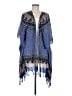 Cleobella 100% Rayon Blue Kimono One size - photo 1