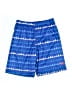 Hurley 100% Polyester Graphic Blue Board Shorts Size 6 - photo 1