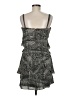 BCBGMAXAZRIA 100% Polyester Paisley Gray Cocktail Dress Size 8 - photo 2