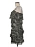 BCBGMAXAZRIA 100% Polyester Paisley Gray Cocktail Dress Size 8 - photo 5