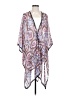 Red Carter 100% Polyester Purple Kimono Size XS - Sm - photo 1