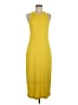 Active by Old Navy Solid Yellow Casual Dress Size M - photo 1