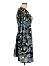 Glamorous 100% Polyester Paisley Blue Casual Dress Size 10 - photo 4