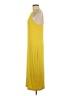 Active by Old Navy Solid Yellow Casual Dress Size M - photo 5