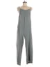 Unbranded 100% Polyester Solid Gray Jumpsuit Size M - photo 1