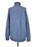 J.Crew Blue Turtleneck Sweater Size M - photo 2
