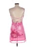 No Comment Tropical Pink Cocktail Dress Size L - photo 2