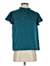 Shein Teal Short Sleeve Blouse Size 4 - photo 1