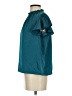 Shein Teal Short Sleeve Blouse Size 4 - photo 5